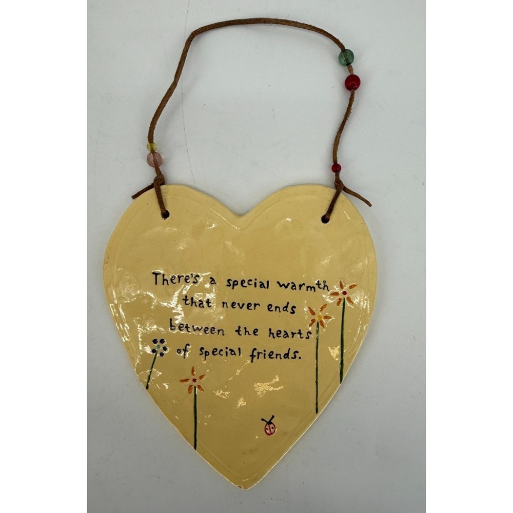 Natural Life Ceramic Plaque SPECIAL Warmth between special friends Wall Art‎